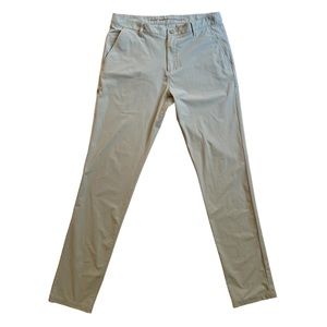 Rhone Commuter Pants Mens 36x34 Khaki Slacks Chino Slim Straight Stretch 36 Tall